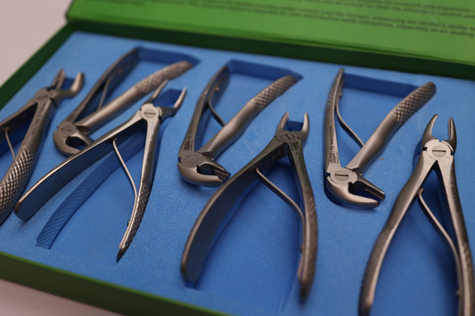 Mitex Pedo Forceps Kit (7 pieces)