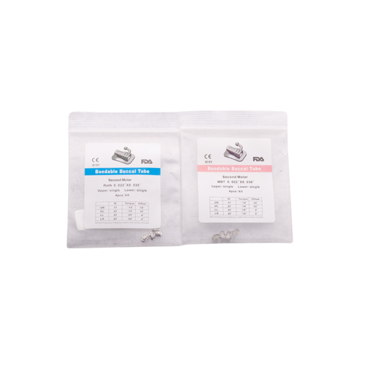 Second molar buccal tube