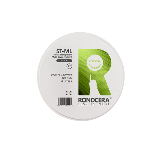 Rondcera zirconia block ST_ML