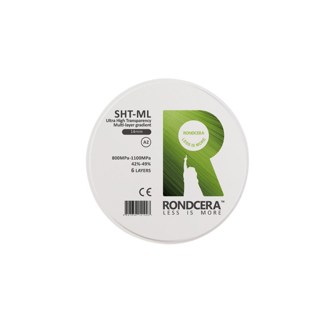 Rondcera zirconia block SHT_ML