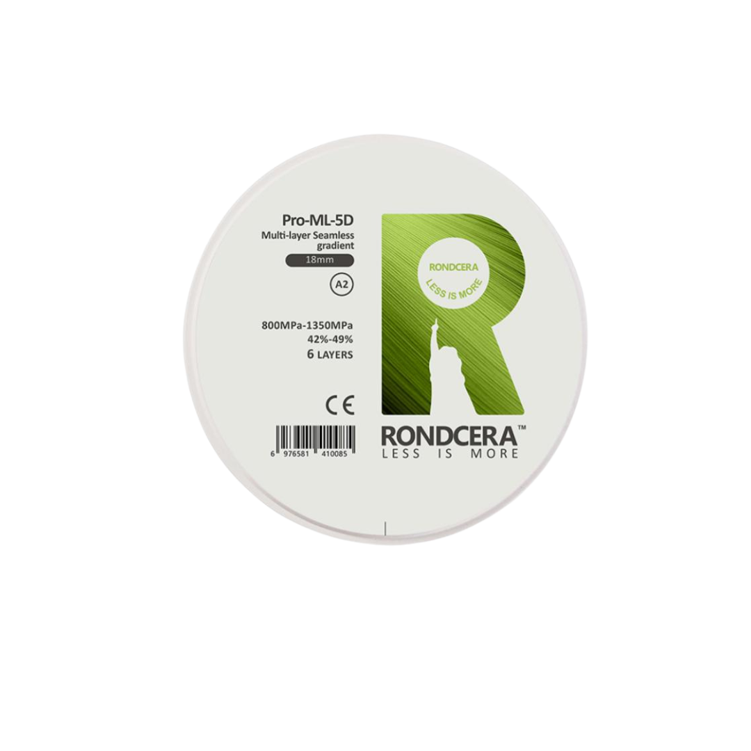 Rondcera zirconia block pro-ML 5D