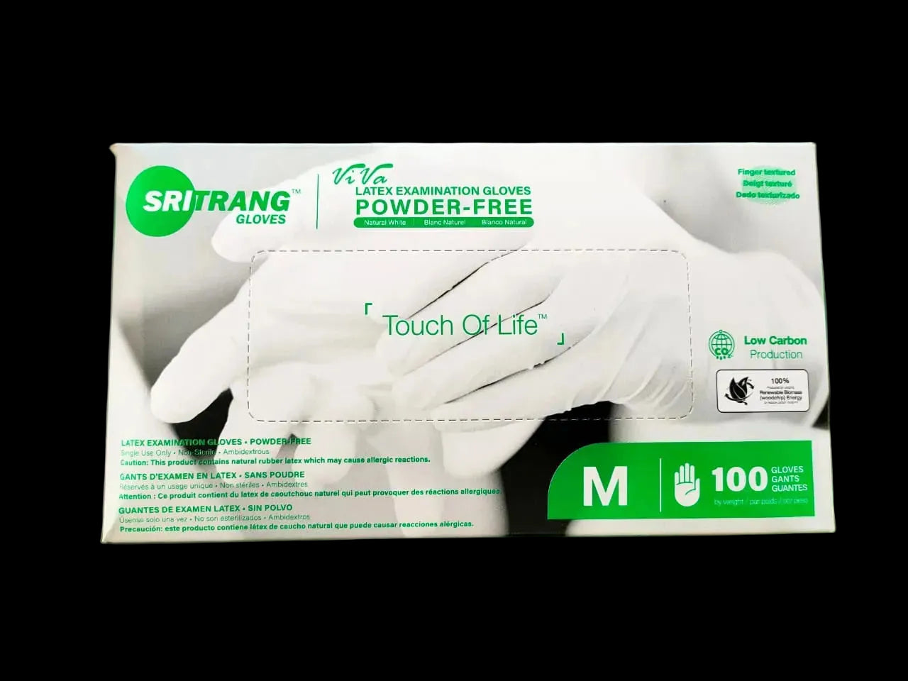 SriTrang ViVa Latex Examination Gloves
