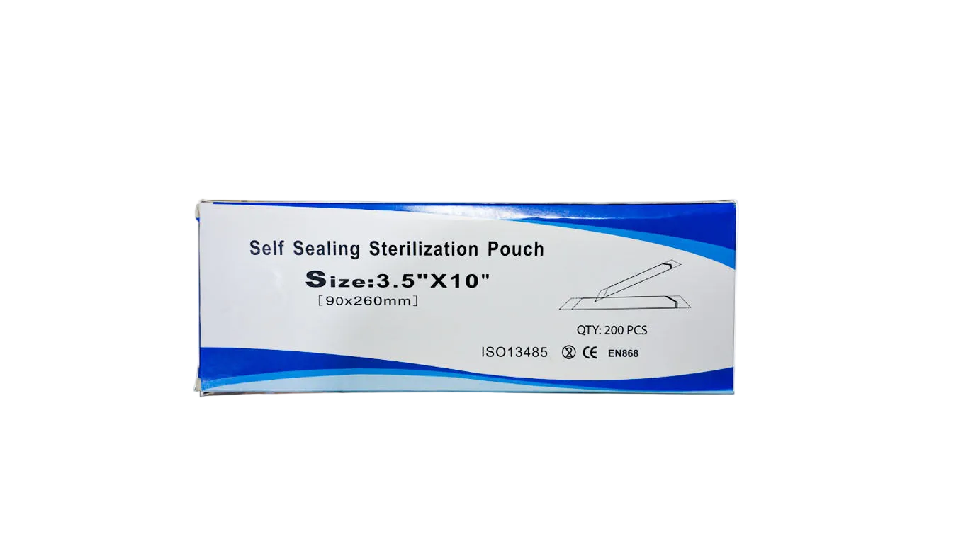 self sealing sterilization pouch